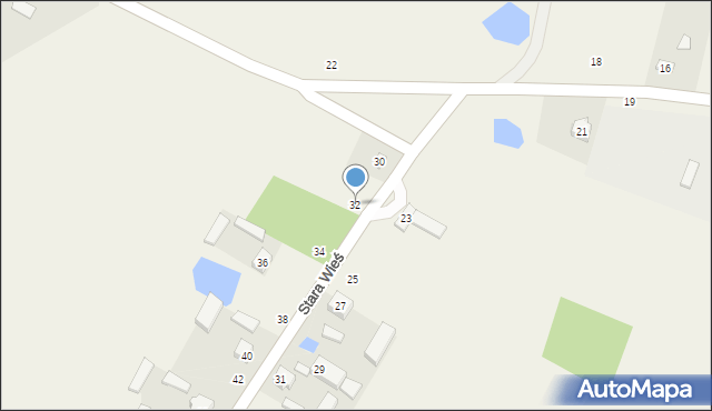 Stara Wieś, Stara Wieś, 32, mapa Stara Wieś