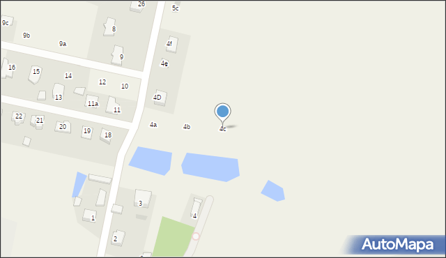 Stara Wieś, Stara Wieś, 4c, mapa Stara Wieś