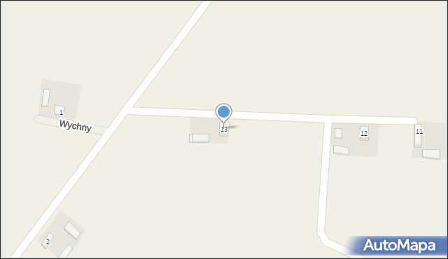 Stara Wieś, Stara Wieś, 13, mapa Stara Wieś