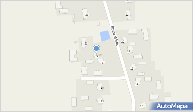 Stara Wisła, Stara Wisła, 19, mapa Stara Wisła