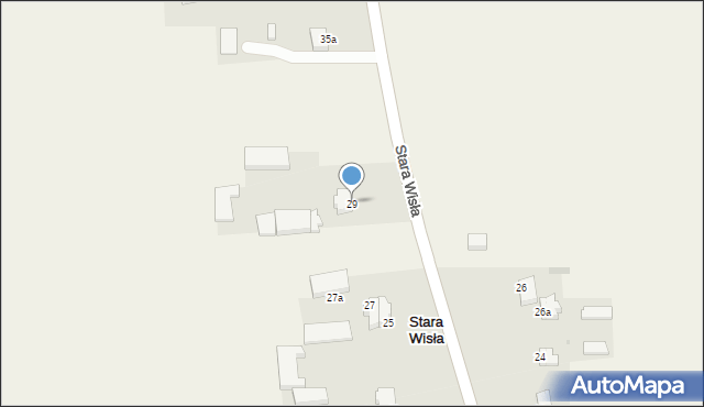Stara Wisła, Stara Wisła, 29, mapa Stara Wisła