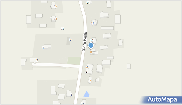 Stara Wisła, Stara Wisła, 8, mapa Stara Wisła