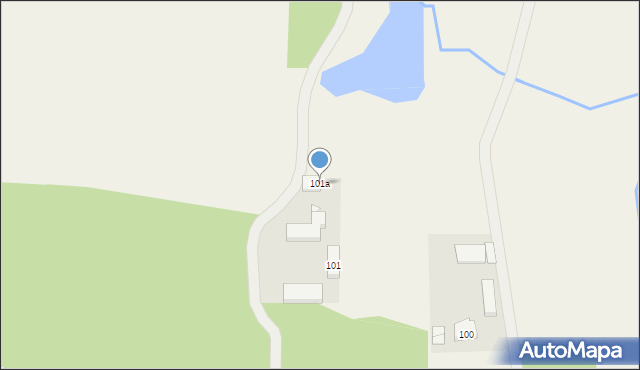 Stara Wiśniewka, Stara Wiśniewka, 101a, mapa Stara Wiśniewka