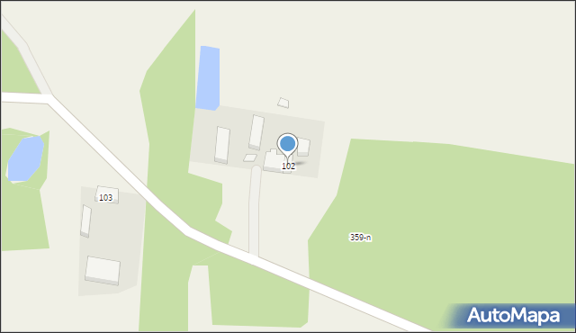 Stara Wiśniewka, Stara Wiśniewka, 102, mapa Stara Wiśniewka