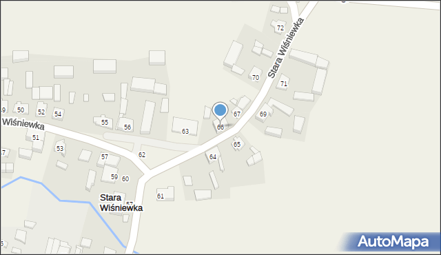 Stara Wiśniewka, Stara Wiśniewka, 66, mapa Stara Wiśniewka