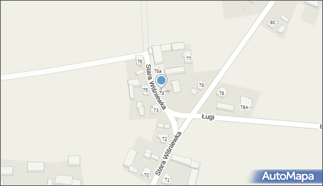 Stara Wiśniewka, Stara Wiśniewka, 74, mapa Stara Wiśniewka