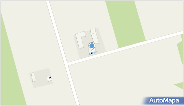 Stara Wrona, Stara Wrona, 48, mapa Stara Wrona