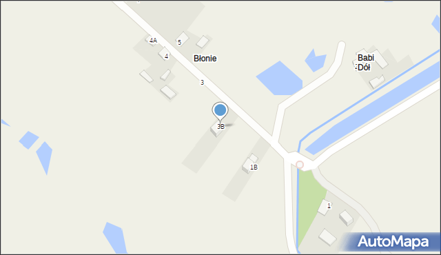 Stara Zagość, Stara Zagość, 3B, mapa Stara Zagość