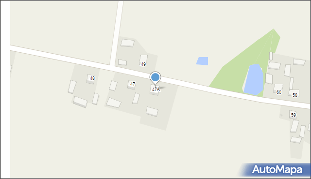 Stara Zagość, Stara Zagość, 47A, mapa Stara Zagość