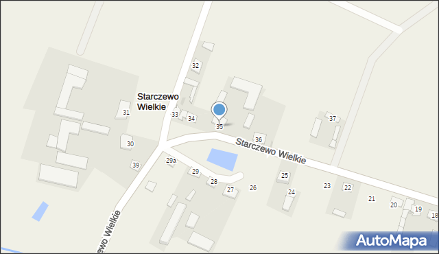 Starczewo Wielkie, Starczewo Wielkie, 35, mapa Starczewo Wielkie