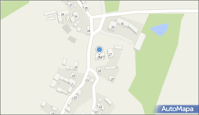 Starczówek, Starczówek, 26a, mapa Starczówek