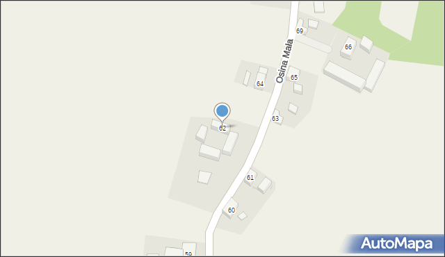 Starczówek, Starczówek, 62, mapa Starczówek