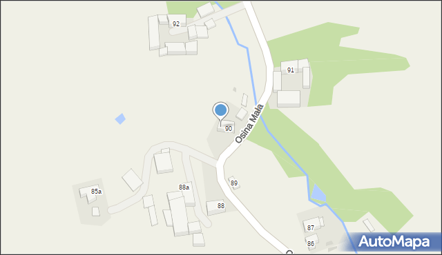 Starczówek, Starczówek, 90a, mapa Starczówek