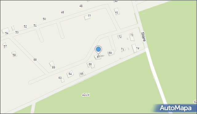 Stare, Stare, 67, mapa Stare