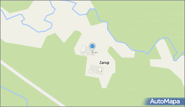 Stare Baraki, Stare Baraki, 2, mapa Stare Baraki