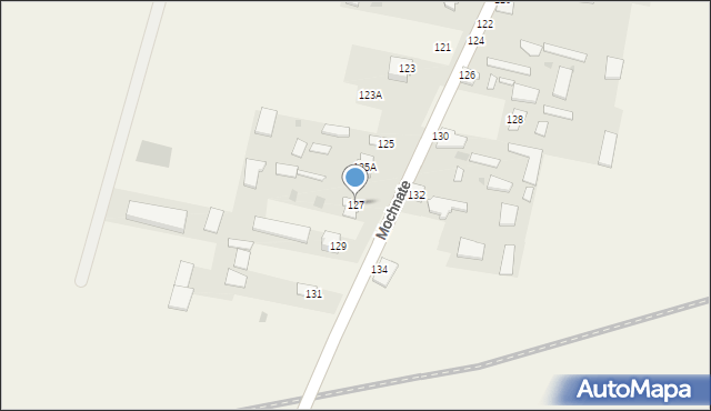 Stare Berezowo, Stare Berezowo, 127, mapa Stare Berezowo