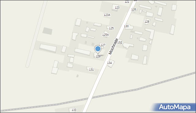 Stare Berezowo, Stare Berezowo, 129, mapa Stare Berezowo