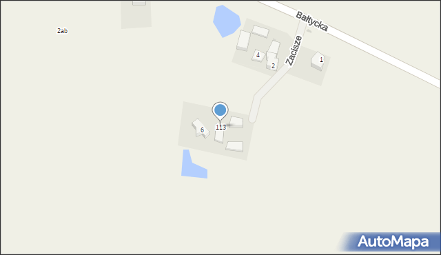 Stare Bielice, Stare Bielice, 113, mapa Stare Bielice
