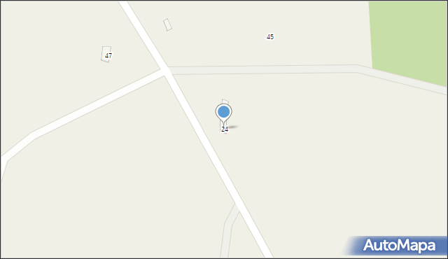 Stare Biskupice, Stare Biskupice, 24, mapa Stare Biskupice
