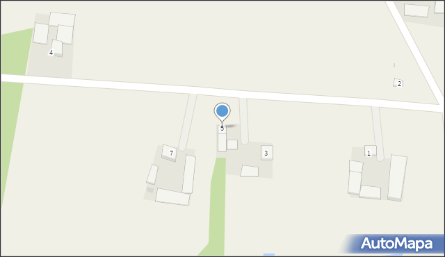 Stare Biskupice, Stare Biskupice, 5, mapa Stare Biskupice