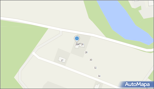 Stare Biskupice, Stare Biskupice, 26A, mapa Stare Biskupice