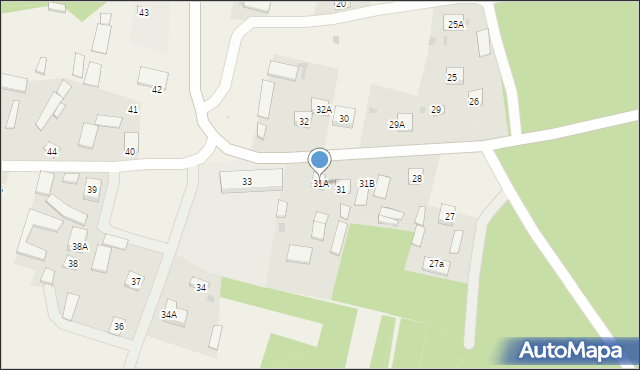 Stare Boiska, Stare Boiska, 31A, mapa Stare Boiska