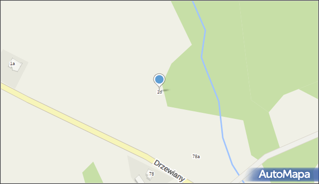 Stare Borne, Stare Borne, 1d, mapa Stare Borne