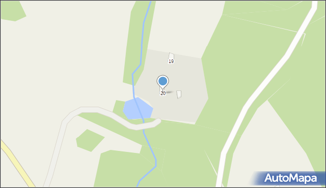 Stare Borne, Stare Borne, 20, mapa Stare Borne