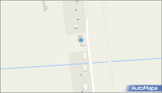 Stare Boryszewo, Stare Boryszewo, 100b, mapa Stare Boryszewo