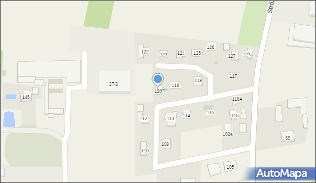 Stare Boryszewo, Stare Boryszewo, 120, mapa Stare Boryszewo