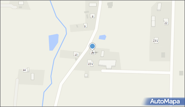 Stare Boryszewo, Stare Boryszewo, 25, mapa Stare Boryszewo
