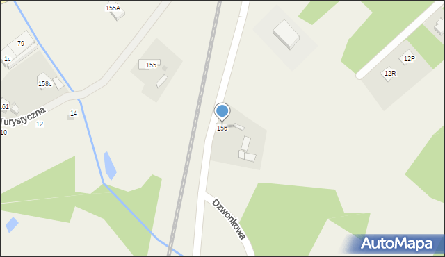Stare Budy, Stare Budy, 156, mapa Stare Budy