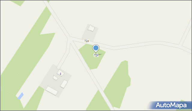 Stare Budy, Stare Budy, 72h, mapa Stare Budy