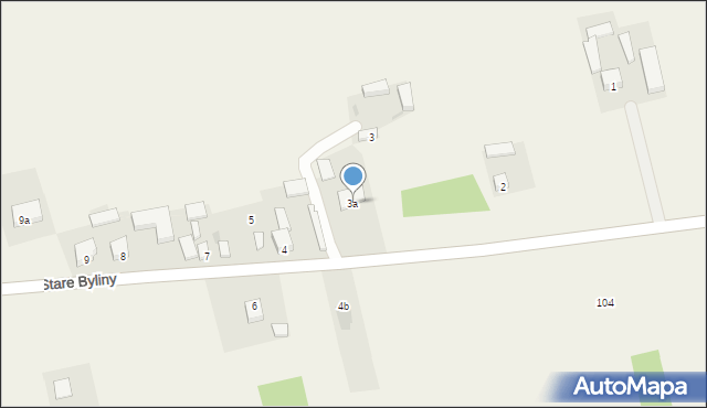 Stare Byliny, Stare Byliny, 3a, mapa Stare Byliny