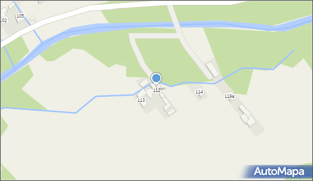Stare Bystre, Stare Bystre, 112, mapa Stare Bystre