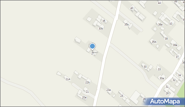 Stare Bystre, Stare Bystre, 27, mapa Stare Bystre