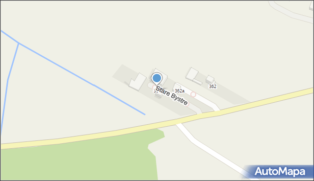 Stare Bystre, Stare Bystre, 356, mapa Stare Bystre
