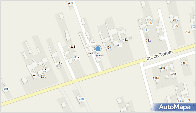 Stare Bystre, Stare Bystre, 426, mapa Stare Bystre