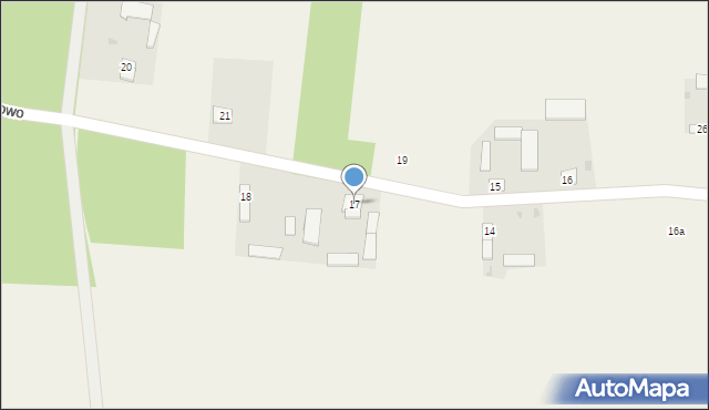 Stare Chabowo, Stare Chabowo, 17, mapa Stare Chabowo
