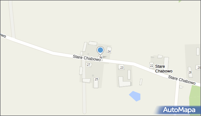 Stare Chabowo, Stare Chabowo, 26, mapa Stare Chabowo