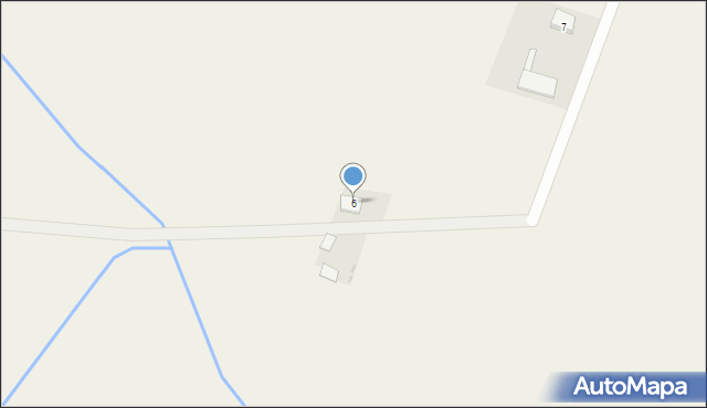 Stare Chabowo, Stare Chabowo, 6, mapa Stare Chabowo