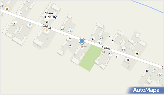 Stare Chrusty, Stare Chrusty, 46, mapa Stare Chrusty
