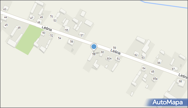 Stare Chrusty, Stare Chrusty, 58, mapa Stare Chrusty