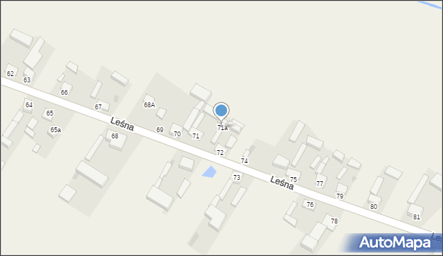 Stare Chrusty, Stare Chrusty, 71a, mapa Stare Chrusty