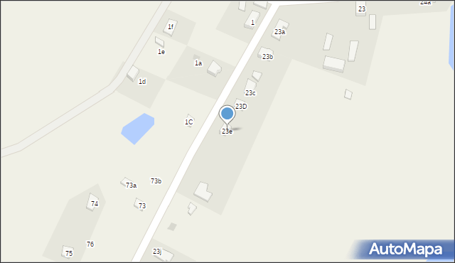 Stare Czaple, Stare Czaple, 23e, mapa Stare Czaple