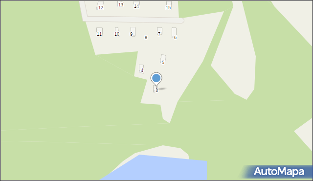 Stare Czaple, Stare Czaple, 3, mapa Stare Czaple