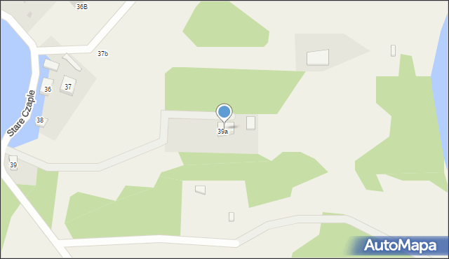 Stare Czaple, Stare Czaple, 39f, mapa Stare Czaple
