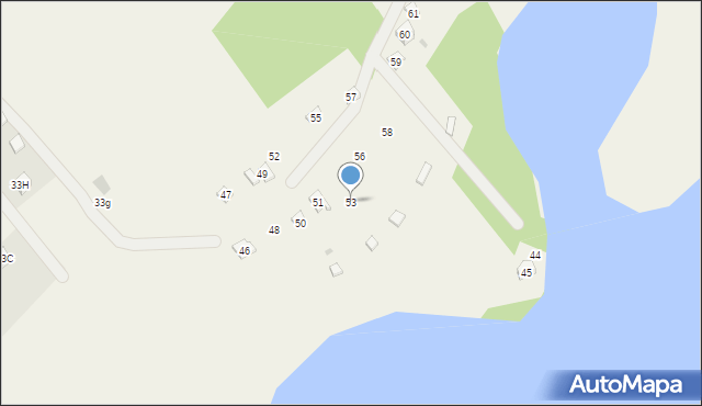 Stare Czaple, Stare Czaple, 53, mapa Stare Czaple