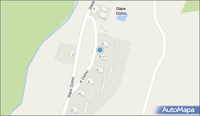 Stare Dolno, Stare Dolno, 7, mapa Stare Dolno