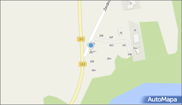 Stare Drawsko, Stare Drawsko, 38C, mapa Stare Drawsko